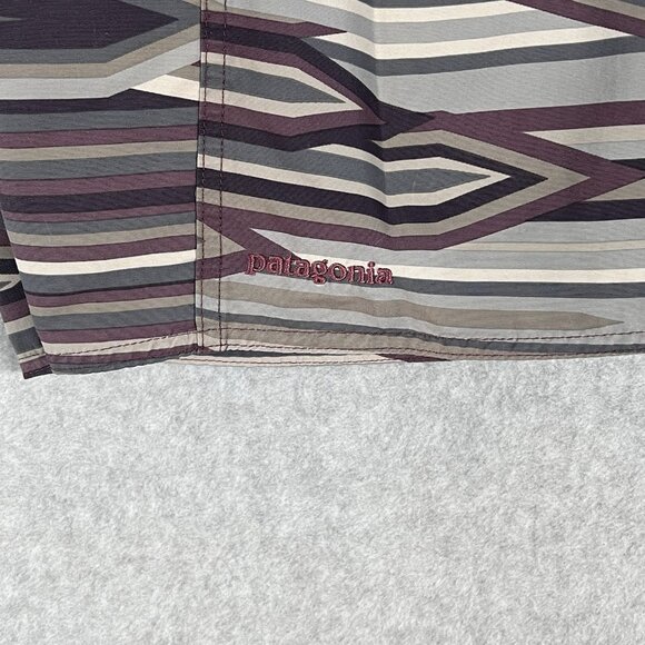 Patagonia Wavefarer Board Swim Shorts Graphite Navy Zip Pocket Men's Sz 30 - Picture 13 of 14